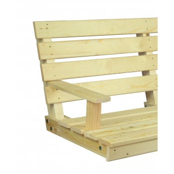 Drewniane siedzisko do huśtawki - 150 cm